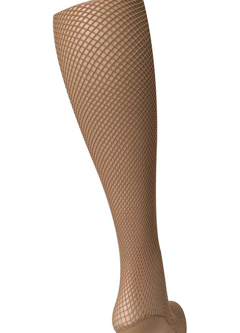 Capezio Professional Seamless Fishnet Tights Zaida Soroka Ballroom